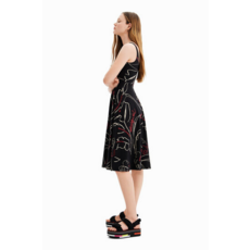 DESIGUAL DESIGUAL ROBE CAMBRIDGE NOIR