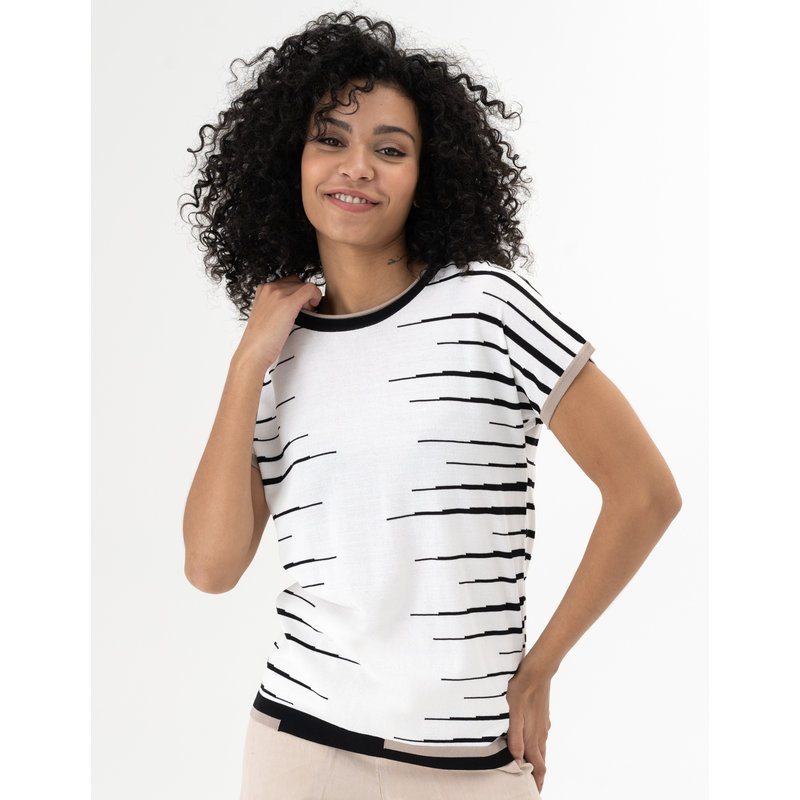 RENUAR RENUAR HAUT MANCHE COURTE BLACK COMBO