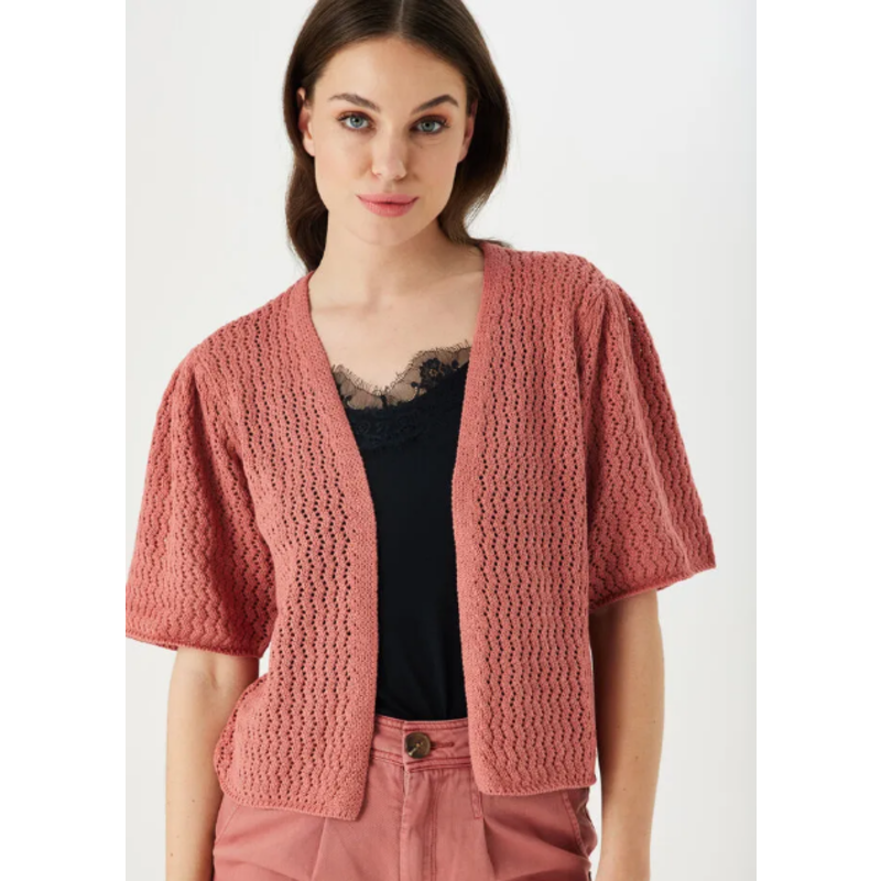 GARCIA GARCIA CARDIGAN CROCHET CANYON ROSE