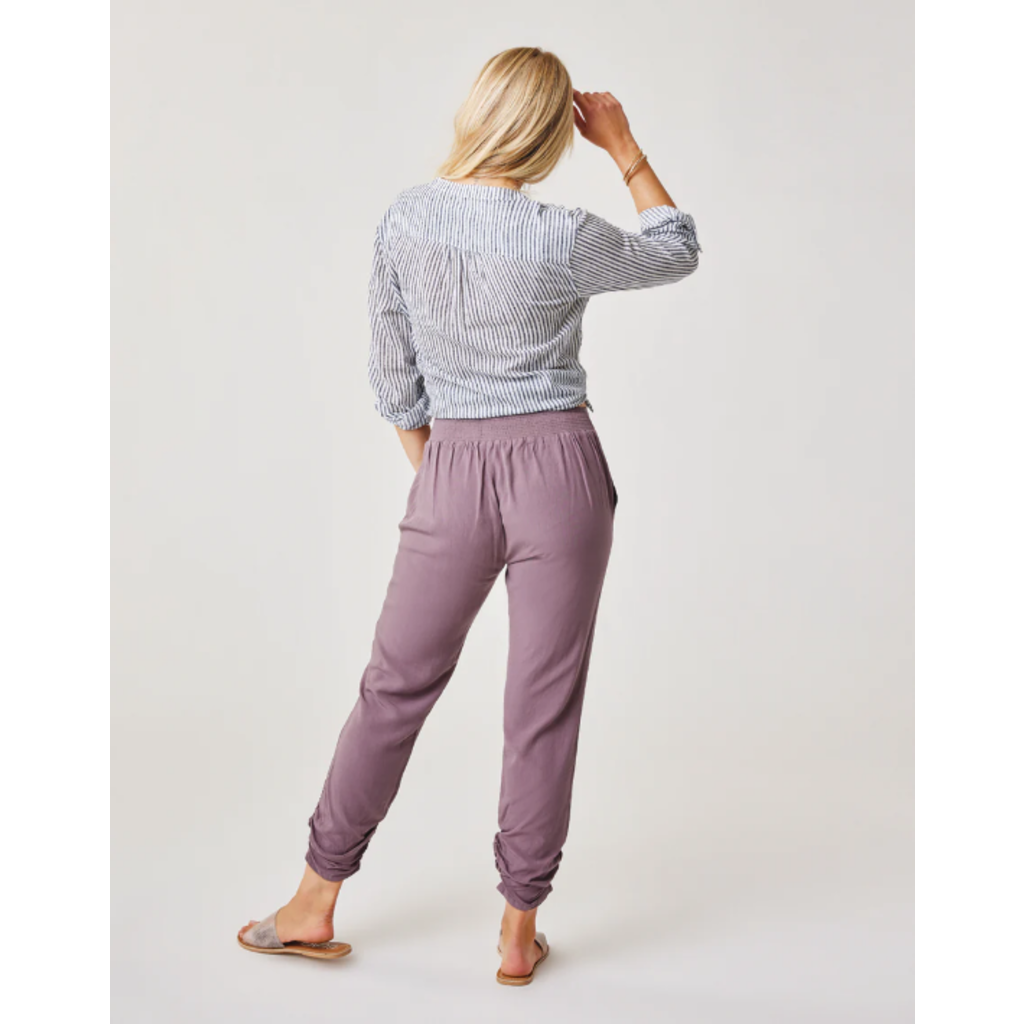 CARVE DESIGNS CARVE DESIGNS AVERY BEACH PANT DRAK FAWN