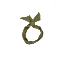 BALUCHON BANDEAUX TWIST TIGE TISSU RECYCLE KAKI