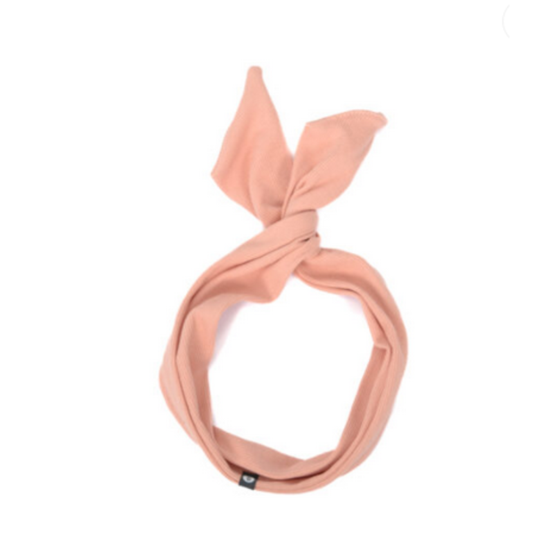 BALUCHON BANDEAUX TWIST TIGE TISSU RECYCLE ROSE