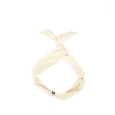 BALUCHON BANDEAUX TWIST TIGE TISSU RECYCLE IVOIRE