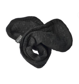 BALUCHON ACCESSOIRE A CHIGNON BRODERIE ANGLAISE NOIR