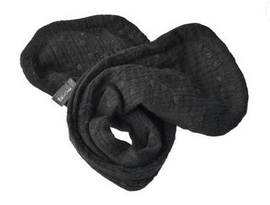 BALUCHON ACCESSOIRE A CHIGNON BRODERIE ANGLAISE NOIR