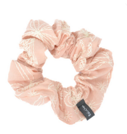 BALUCHON CHOUCHOU ELASTIQUE BRODERIES ROSE