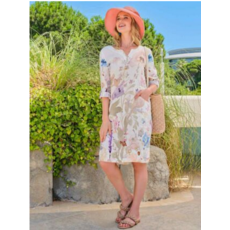 DOLCEZZA ROBE AVEC MANCHES LIN MINDY SUMMERS