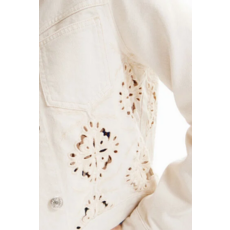 DESIGUAL DESIGUAL CROP JACKET ENERO BEIGE