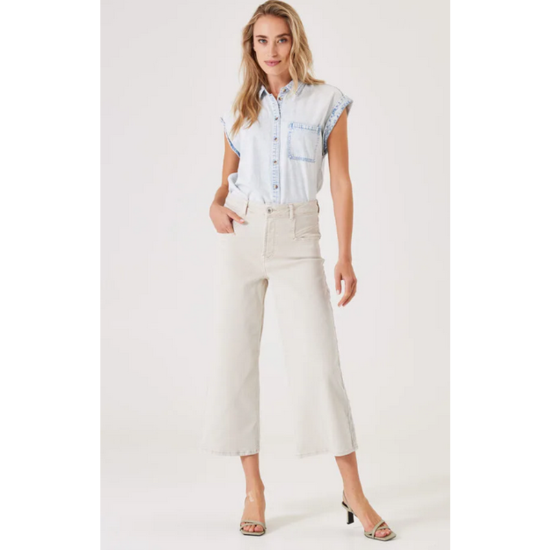 GARCIA GARCIA JEANS GAUCHO BEIGE