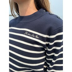 Nomade NOMADE TRICOT H STE LUCE LIGNE MARINE/IVOIRE