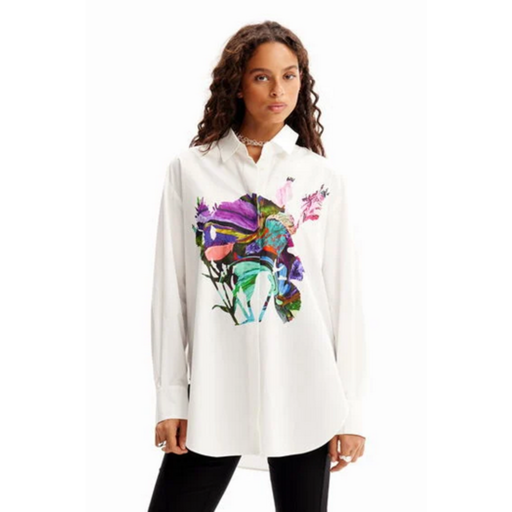 DESIGUAL DESIGUAL CHEMISE BLANCHE CHRISTIAN LACROIX