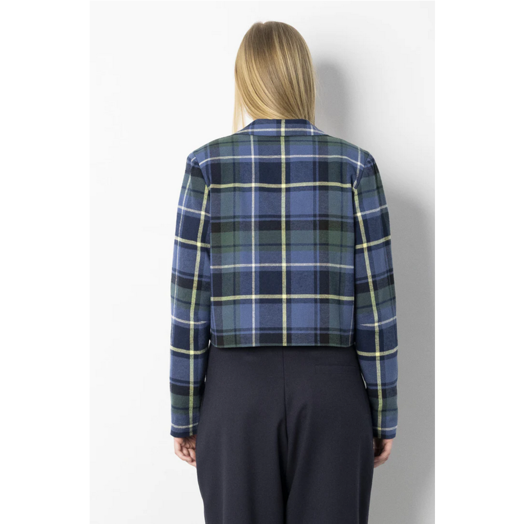 BODY BAG BODY BAG CROPPED JACKET VIVIENNE PLAID