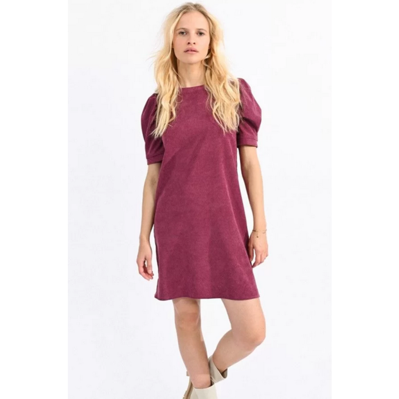 MOLLY BRACKEN MOLLY BRACKEN ROBE CORDUROY FIN MAGENTA