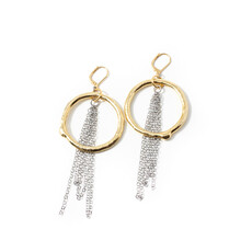 ANNE MARIE CHAGNON ANNE MARIE CHAGNON BOUCLES D'OREILLE SANYB ARG ET OR