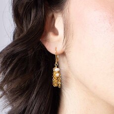 ANNE MARIE CHAGNON ANNE MARIE CHAGNON BOUCLES D'OREILLE CABAEY DORE