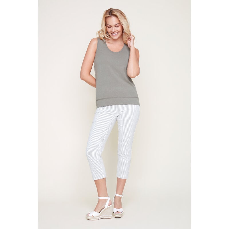 RENUAR RENUAR PANTALON CAPRI CREME