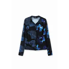 DESIGUAL DESIGUAL HAUT NEWS NOIR/BLEU