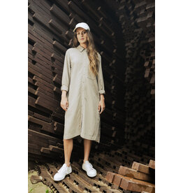 BODY BAG BODY BAG ORAN SHIRT DRESS STONE