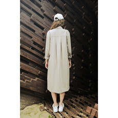 BODY BAG BODY BAG ORAN SHIRT DRESS STONE
