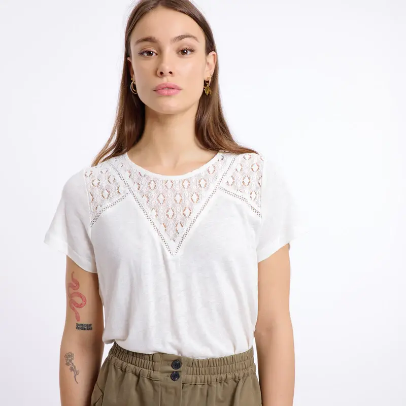 ARTLOVE T SHIRT APPOLINE CREME