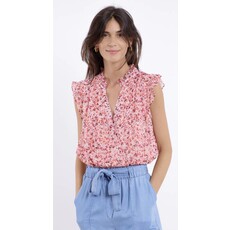 ARTLOVE BLOUSE CARLIE MOTIFS PINK