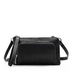 DESIGUAL DESIGUAL PETIT SAC MONE HALF LOGO 24 LISA NOIR