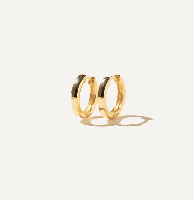 BOA BIJOUX BOA BO SOHO HUGGIES 14K VERMEIL
