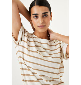 GARCIA GARCIA T SHIRT RAYE R40204 SAFARI GOLD