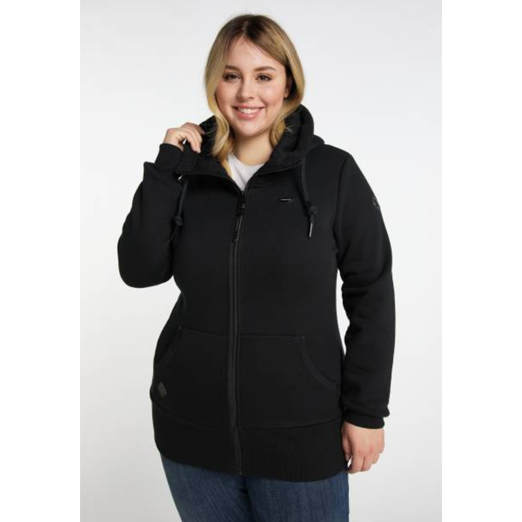 RAGWEAR RAGWEAR 24E HAUT NESKA ZIP NOIR