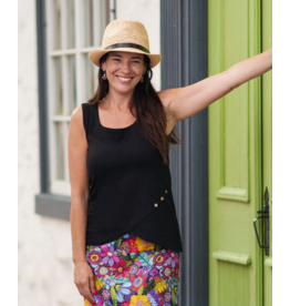 RIEN NE SE PERD TOUT SE CREE RIEN NE SE PERD CAMISOLE NICOLE NOIR