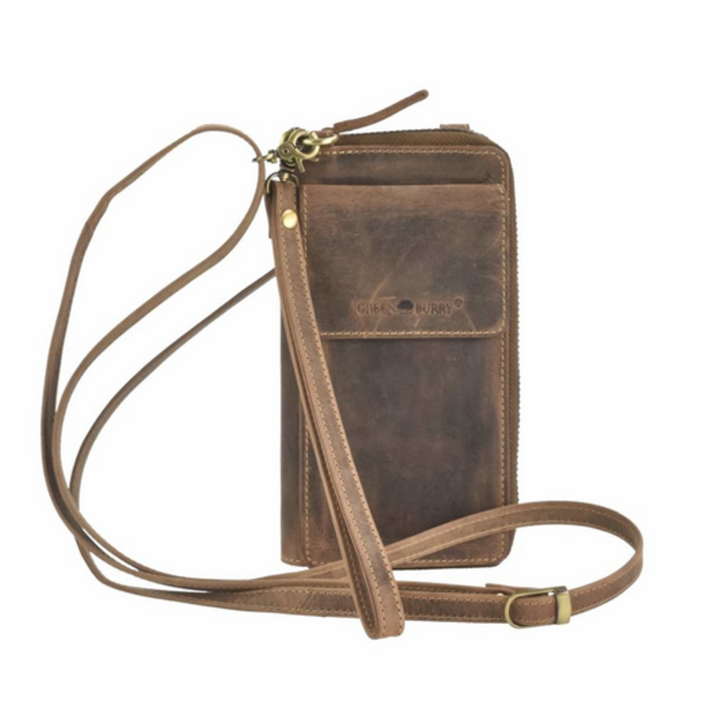 GREEN BURRY SAC MOBIL/BOURSE BANDOULIERE VINTAGE