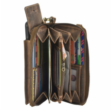 GREEN BURRY SAC MOBIL/BOURSE BANDOULIERE VINTAGE