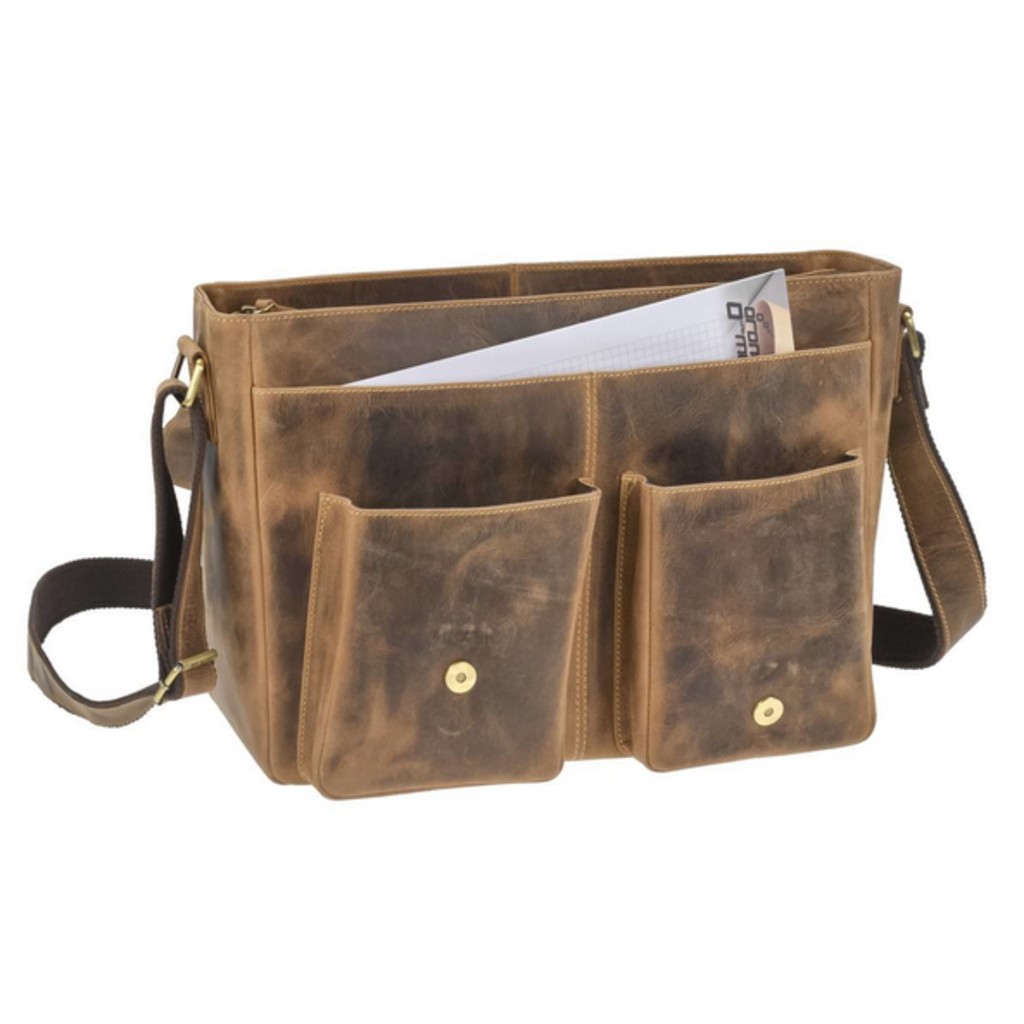 GREEN BURRY SAC PORTE DOCUMENT/LAPTOP 1541