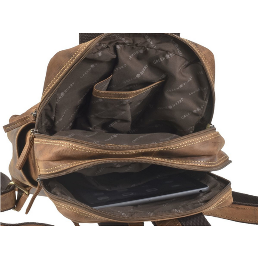 GREEN BURRY SAC A DOS PORTE DOCUMENT/LAPTOP 1567