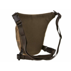 GREEN BURRY SAC BIKE LEG BAG CUIR VINTAGE1585