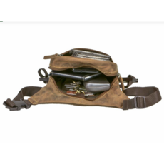 GREEN BURRY SAC BIKE LEG BAG CUIR VINTAGE1585