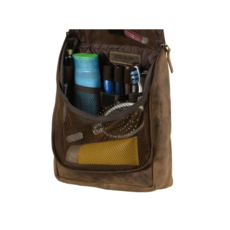 GREEN BURRY TROUSSE DE DOUCHE A SUSPENDRE CUIR VINTAGE