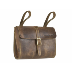 GREEN BURRY SACOCHE GUIDON VELO XL CUIR VINTAGE