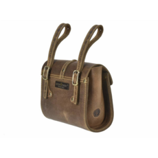 GREEN BURRY SACOCHE GUIDON VELO XL CUIR VINTAGE