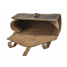 GREEN BURRY SACOCHE GUIDON VELO XL CUIR VINTAGE