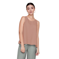 RENUAR RENUAR CAMI LIN VISCOSE WALNUT