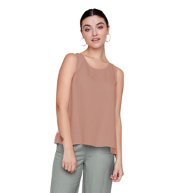 RENUAR RENUAR CAMI LIN VISCOSE WALNUT