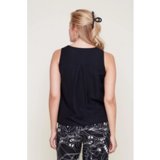 RENUAR RENUAR CAMI LIN VISCOSE NOIR