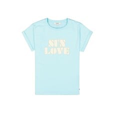 GARCIA GARCIA T SHIRT SUN LOVE AQUA SPLASH