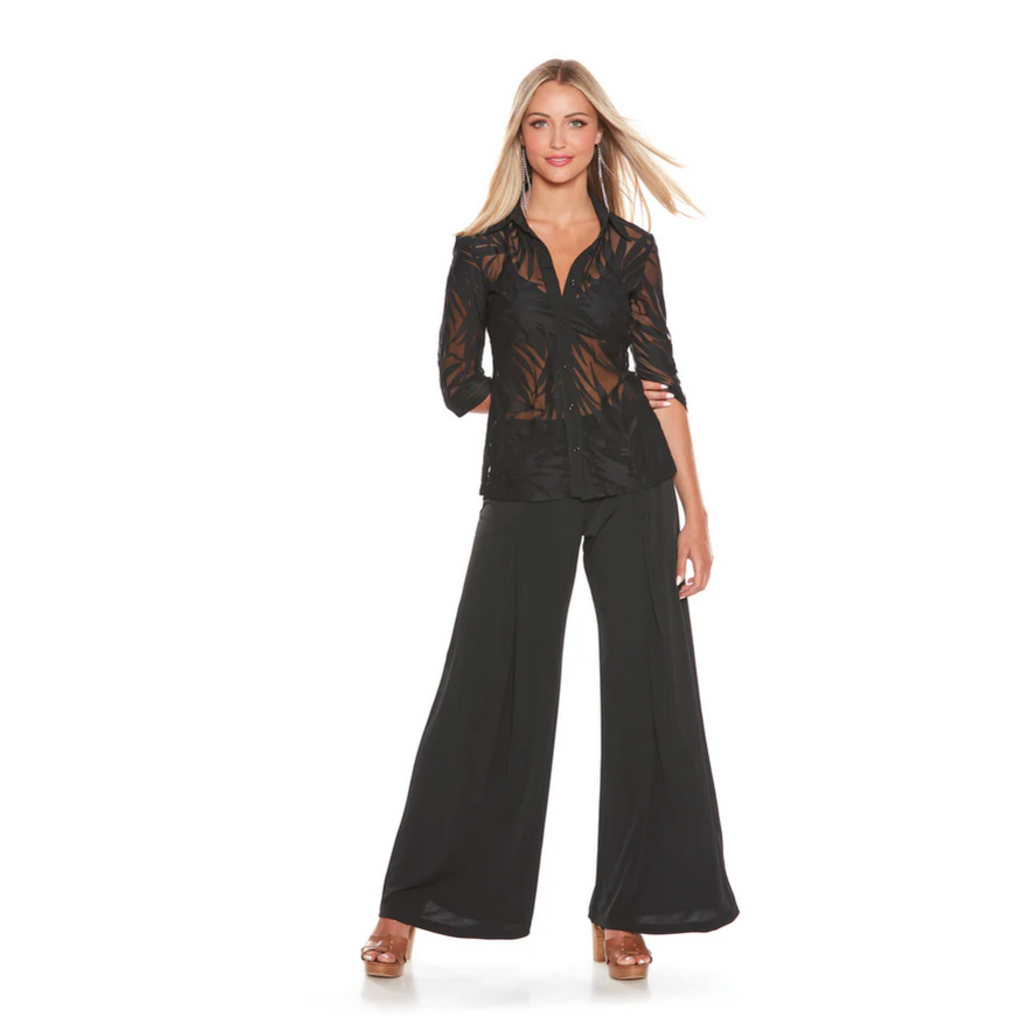 LUC FONTAINE PANTALON ARUBA NOIR