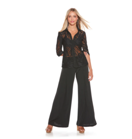 LUC FONTAINE PANTALON ARUBA NOIR