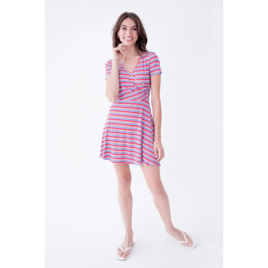 LYLU ROBE BEAN A RAYURES MULTI