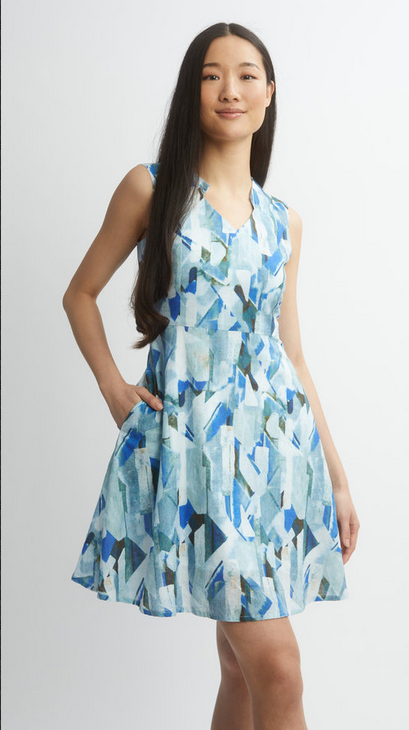 DINH BA ROBE NIGELLE BLEU