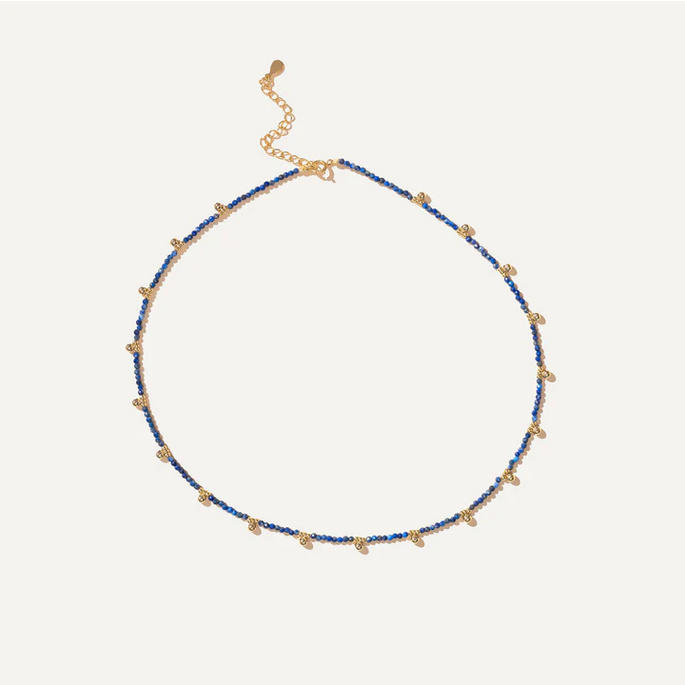 BOA COLLIER NATA LAPIS LAZULI