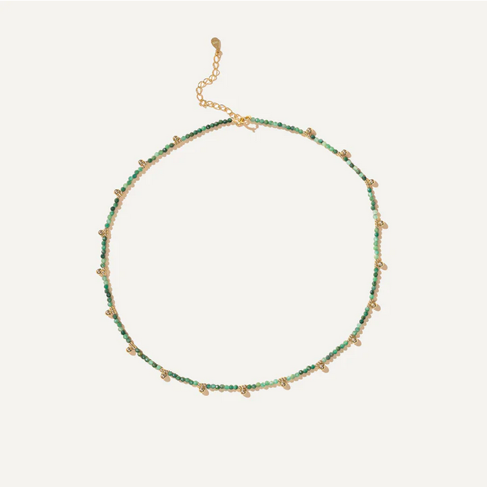 BOA COLLIER NATA MALACHITE